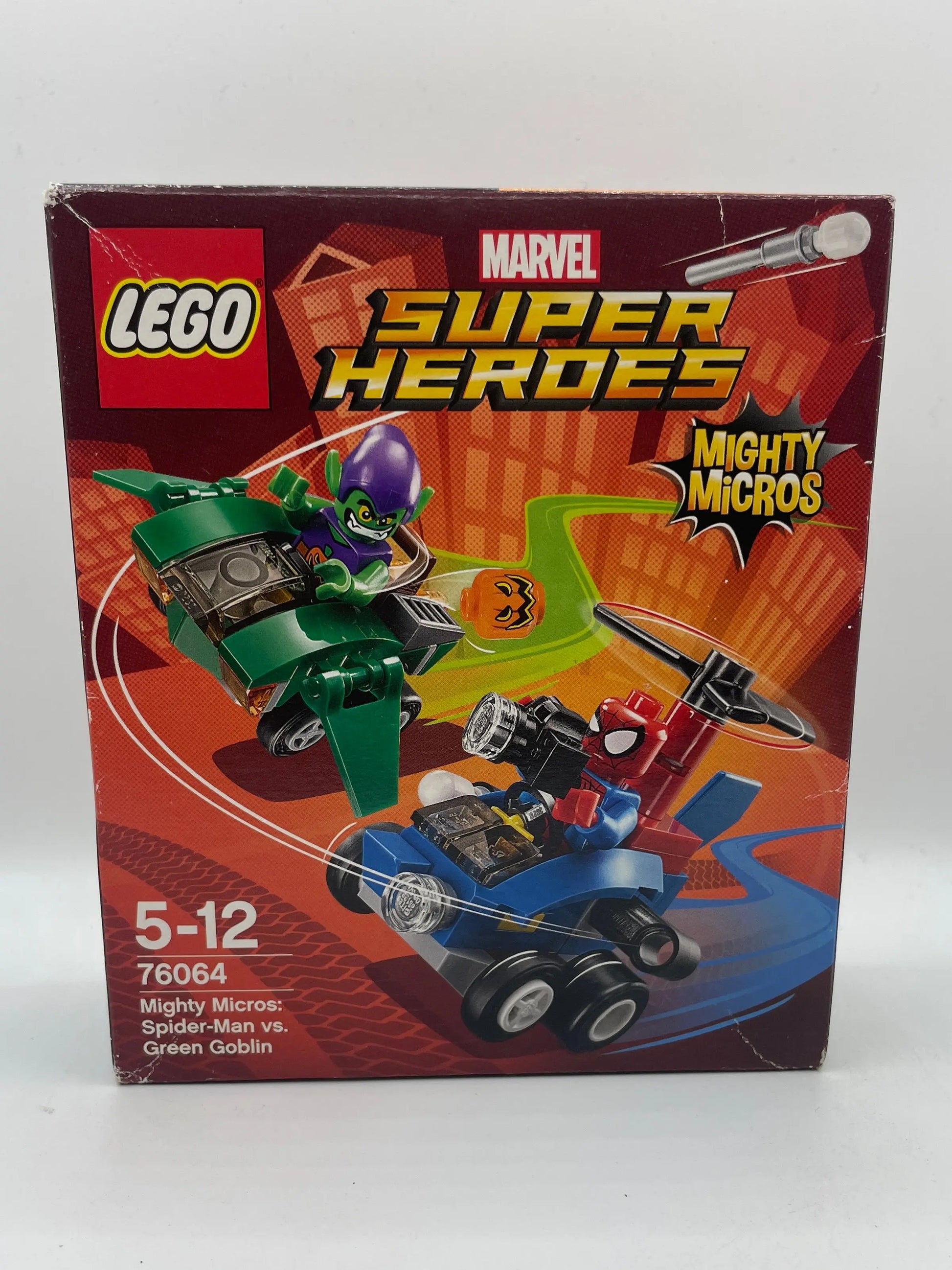 LEGO MARVEL set - 76064 Mighty Micros: Spider-Man vs. Green Goblin - Sealed FRENLY BRICKS - Open 7 Days