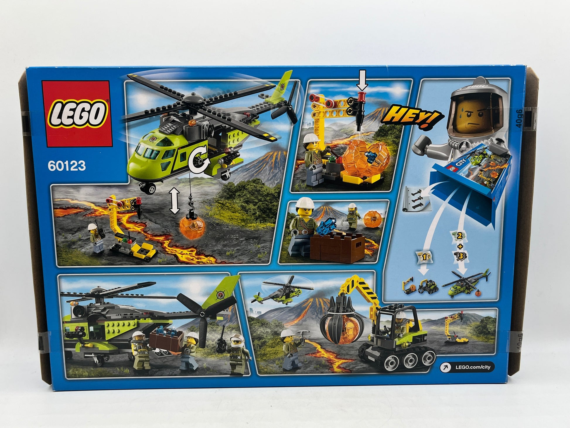 Lego City - Volcano Supply Helicopter 60123 - Sealed FRENLY BRICKS - Open 7 Days