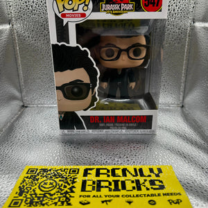 Pop Vinyl Jurassic Park #547 Dr. Ian Malcom FRENLY BRICKS - Open 7 Days