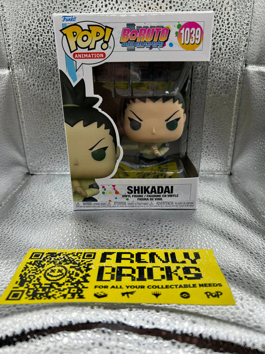 Pop Vinyl Boruto #1039 Shikadai FRENLY BRICKS - Open 7 Days