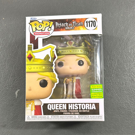 Pop Vinyl 1170 Attack on Titan Queen Historia￼ FRENLY BRICKS - Open 7 Days