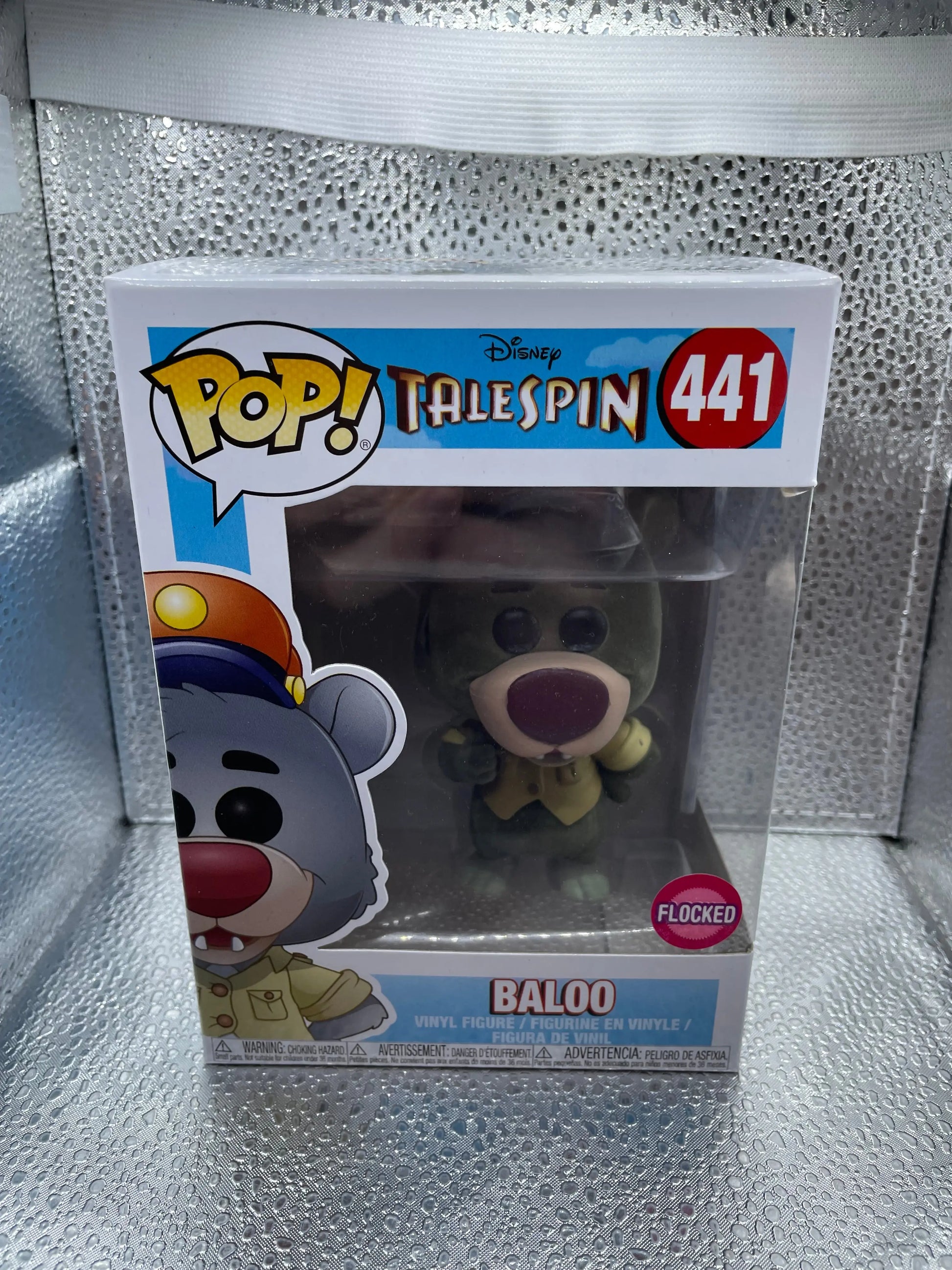 Funko Pop Baloo Flocked # 441 Talespin Disney Vinyl Figure Brand New FRENLY BRICKS - Open 7 Days