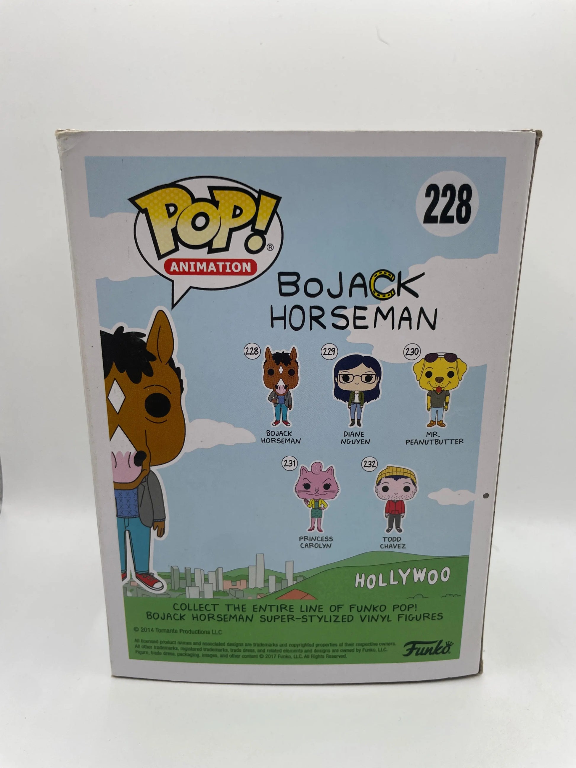 Funko Pop! - #228 BoJack Horseman #230 Mr Peanutbutter #232 Todd Chavez - New - Rare FRENLY BRICKS - Open 7 Days