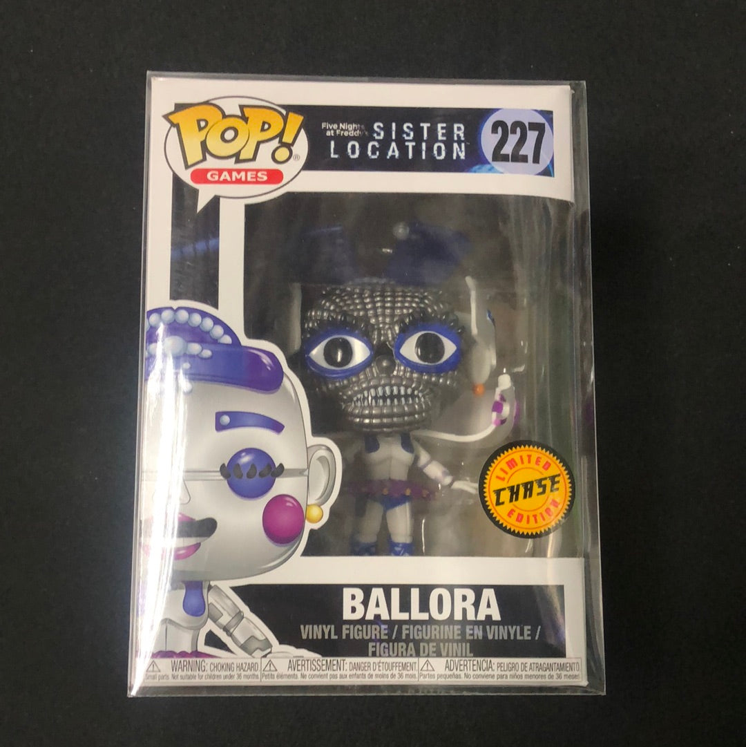 Funko Pop! Five Nights at Freddy's Sister Location BALLORA CHASE EDITION #227 FRENLY BRICKS - Open 7 Days