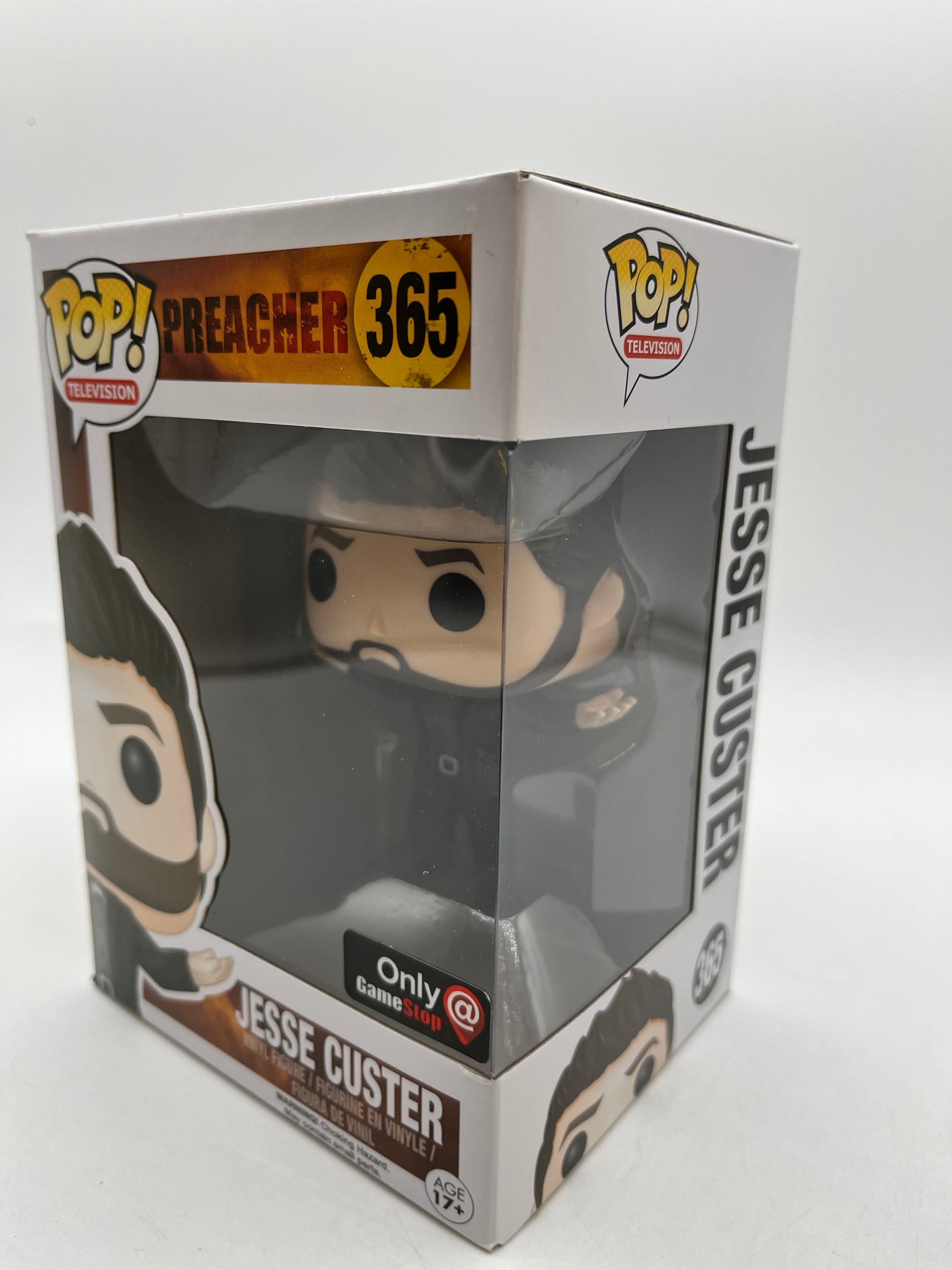 Funko POP! Television Preacher Jesse Custer #365 - GameStop Exclusive FRENLY BRICKS - Open 7 Days