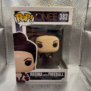 Regina with Fireball 382 ~ Once Upon a Time ~ Funko Pop Vinyl FRENLY BRICKS - Open 7 Days