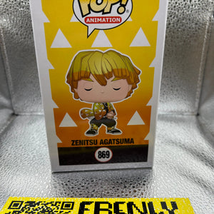 Pop Vinyl Demon Slayer #869 Zenitsu Agatsuma FRENLY BRICKS - Open 7 Days