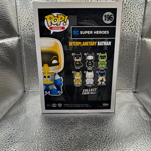 FUNKO Pop Vinyl #196 DC Interplanetary Batman FRENLY BRICKS - Open 7 Days