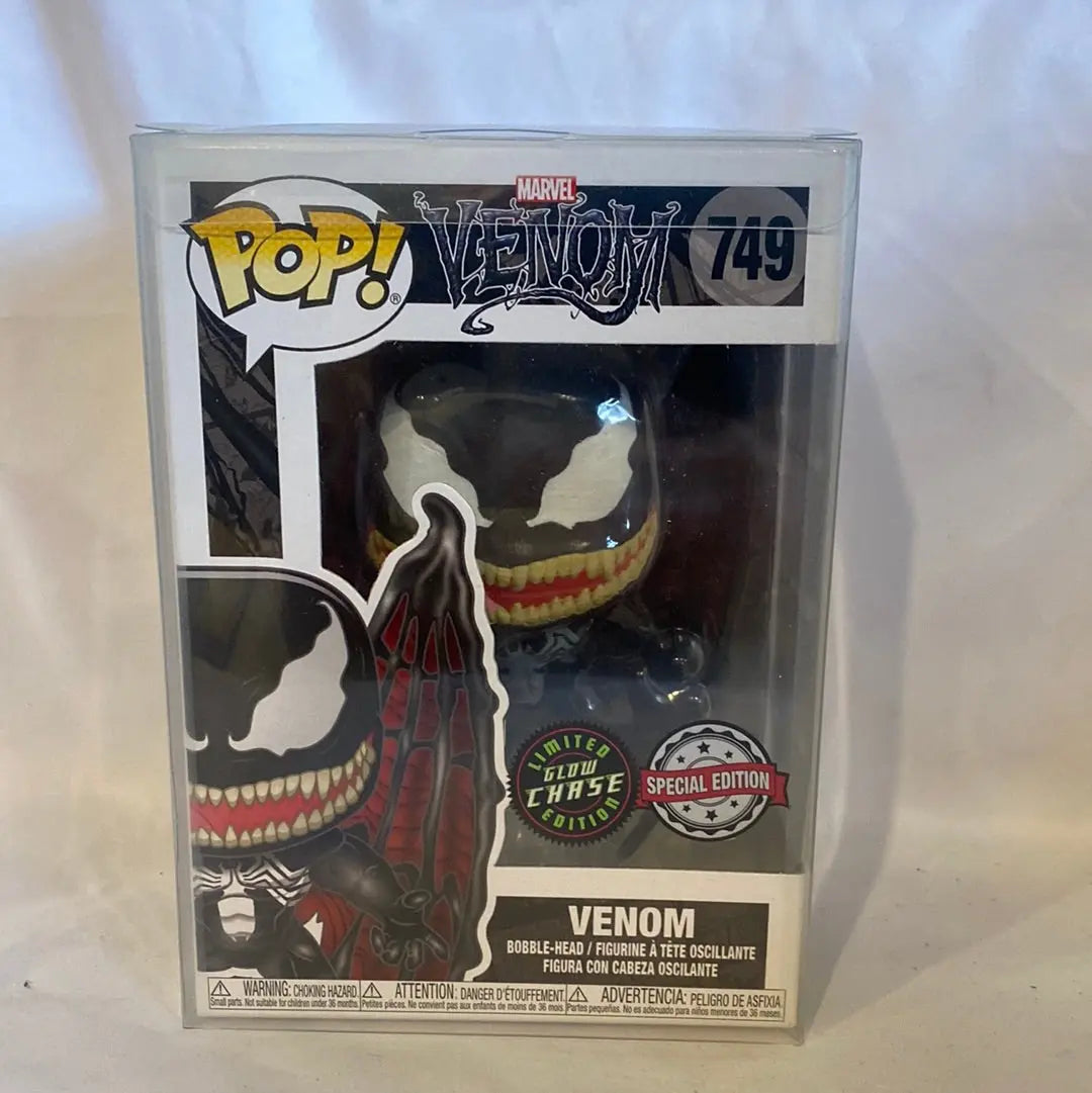 Funko POP! GLOW CHASE : VENOM #749 - Marvel - FRENLY BRICKS - Open 7 Days