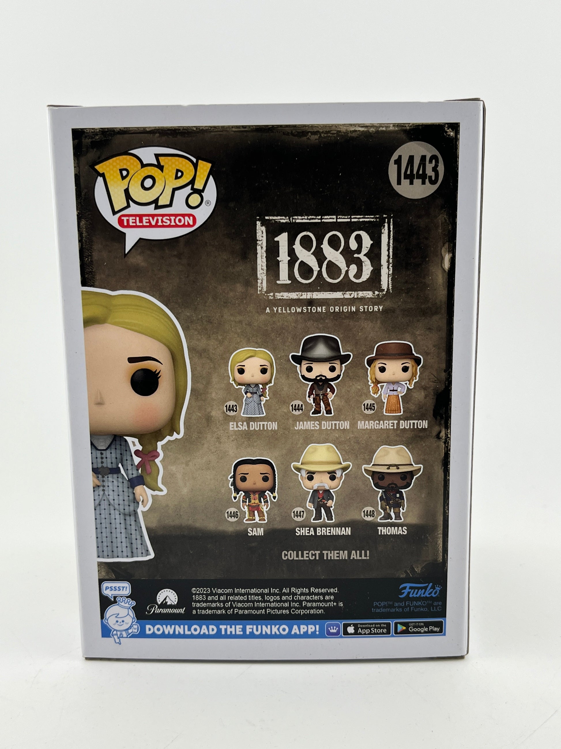 Funko POP! Television 1883 - Elsa Dutton #1443 - Vinyl Collectable FRENLY BRICKS - Open 7 Days