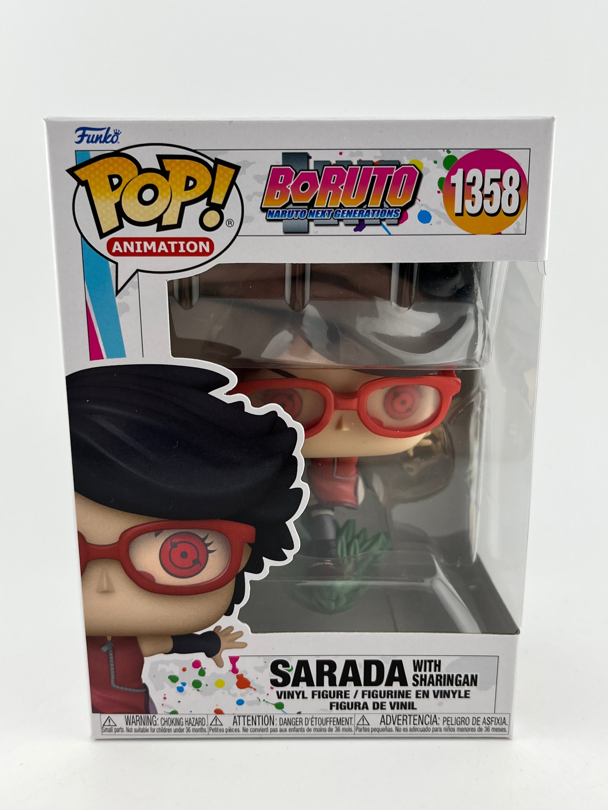 Funko POP! Animation Boruto - Sarada With Sharigan #1358 - Vinyl Collectable FRENLY BRICKS - Open 7 Days