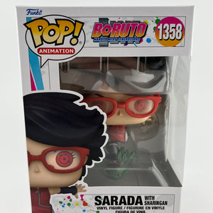 Funko POP! Animation Boruto - Sarada With Sharigan #1358 - Vinyl Collectable FRENLY BRICKS - Open 7 Days