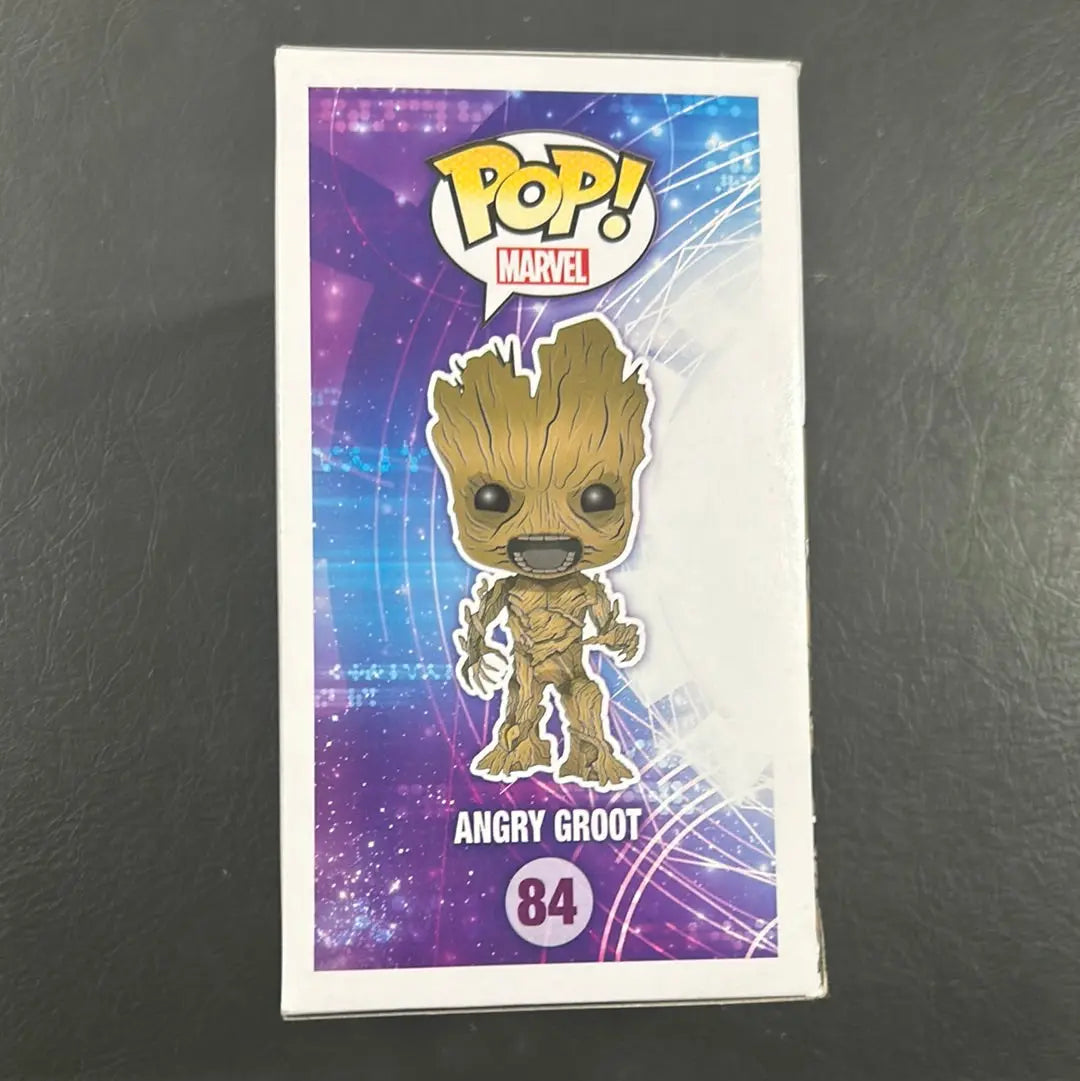 Pop Vinyl Marvel #84 Angry Groot FRENLY BRICKS - Open 7 Days