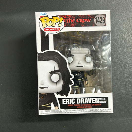Funko POP! Movies The Crow #1429 Eric Draven (With Crow) FRENLY BRICKS - Open 7 Days