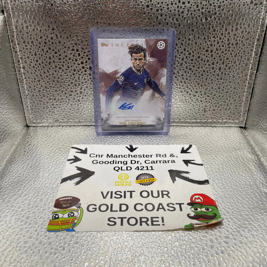 Ben Chilwell Chelsea FC Star Quality Topps Inception 2023 Autographed Card FRENLY BRICKS - Open 7 Days