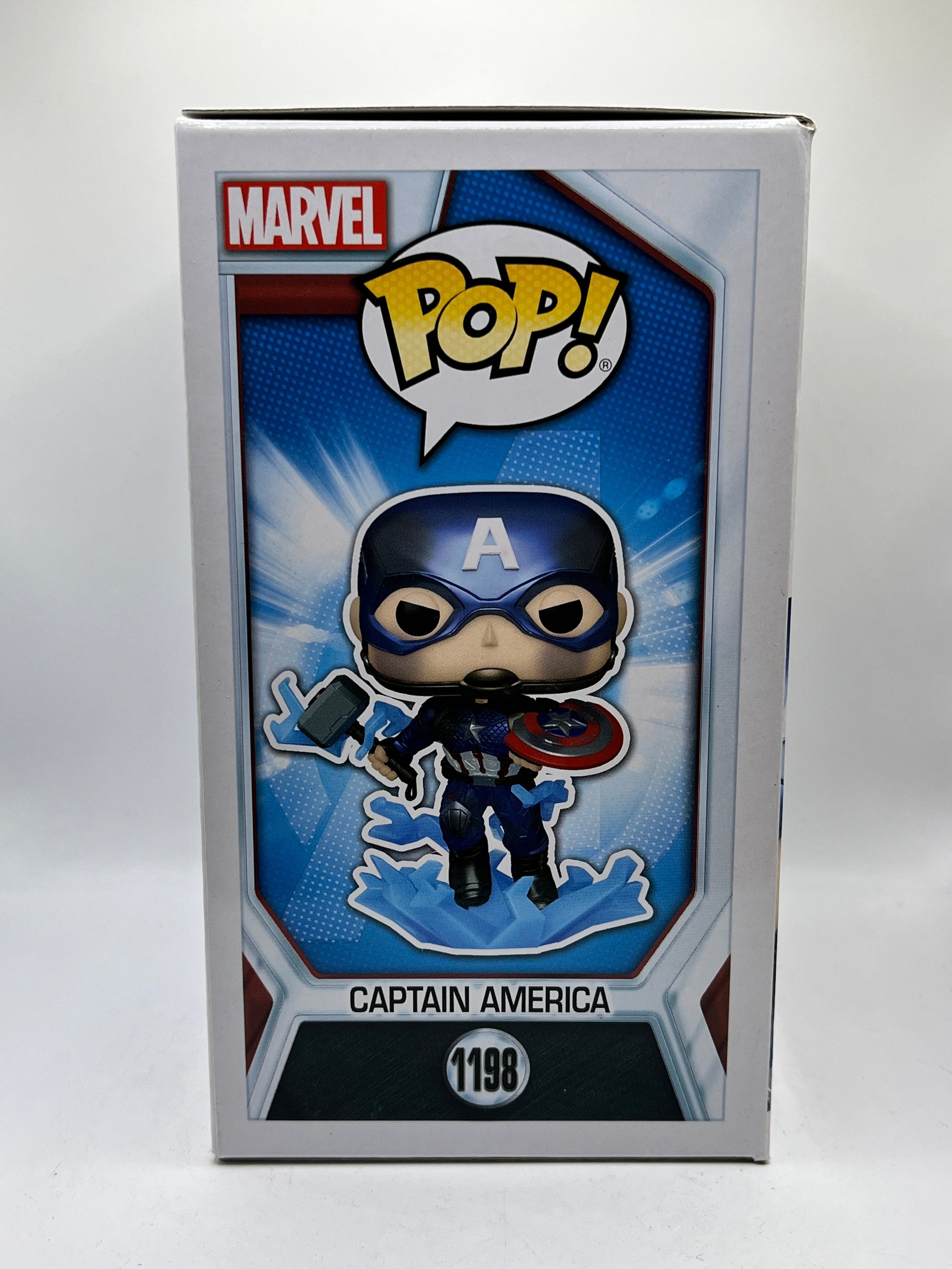 Funko POP! Marvel Avengers Endgame - Captain America #1199 - Glow Special Edition FRENLY BRICKS - Open 7 Days