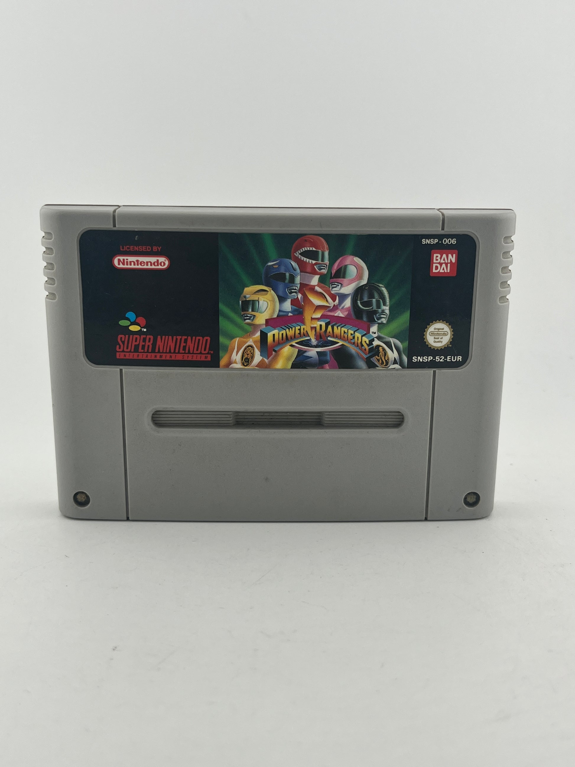 Mighty Morphin Power Rangers (Super Nintendo SNES, 1994) - Untested