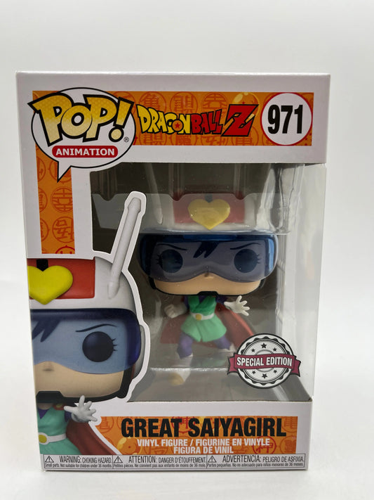 Funko POP! DragonBall Z Great Saiyagirl #971 - Vinyl Collectable FRENLY BRICKS - Open 7 Days