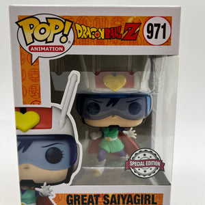 Funko POP! DragonBall Z Great Saiyagirl #971 - Vinyl Collectable FRENLY BRICKS - Open 7 Days