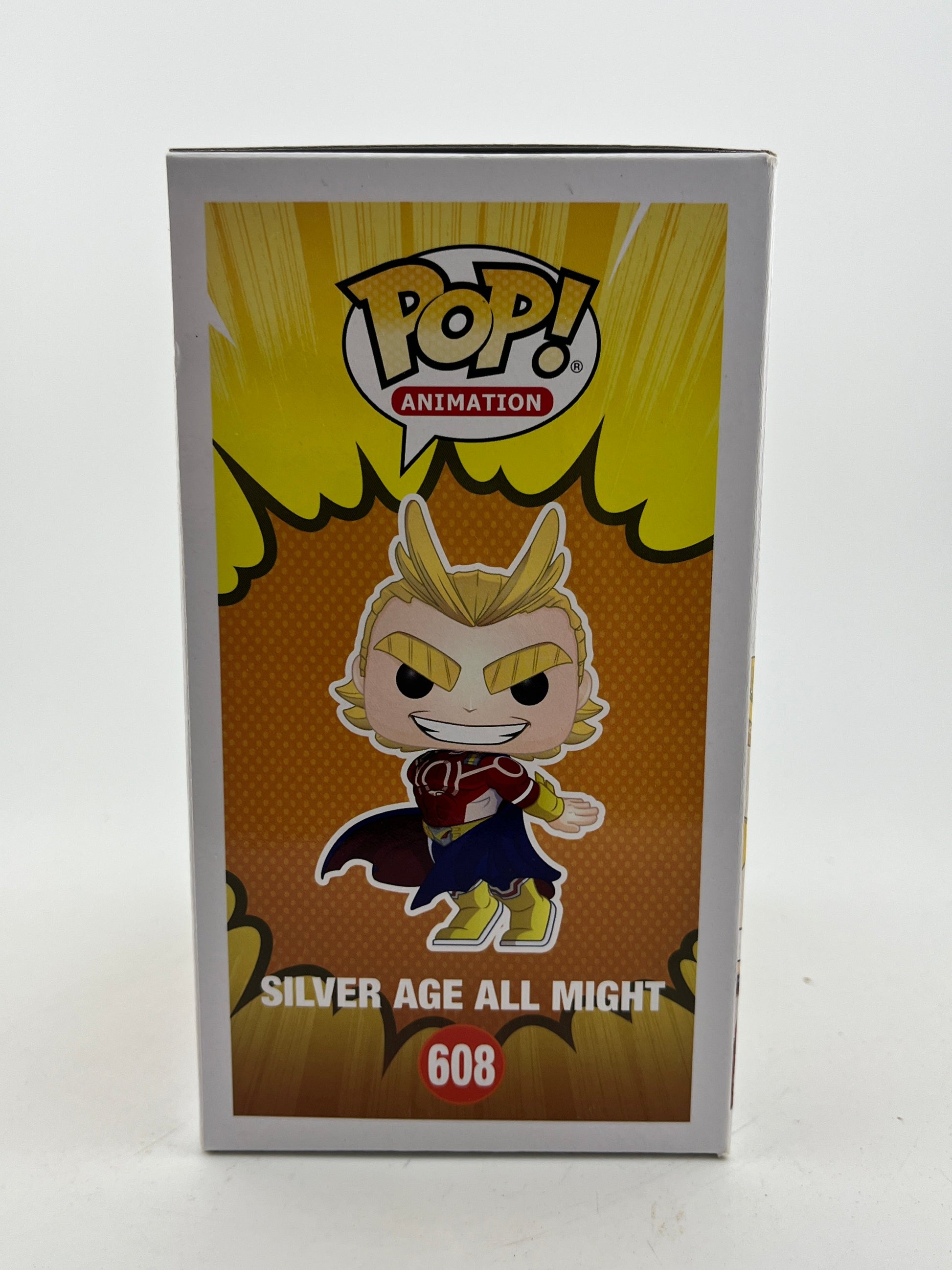 Funko POP! Animation My Hero Academia - Silver Age All Might #608 - Vinyl Collectable FRENLY BRICKS - Open 7 Days