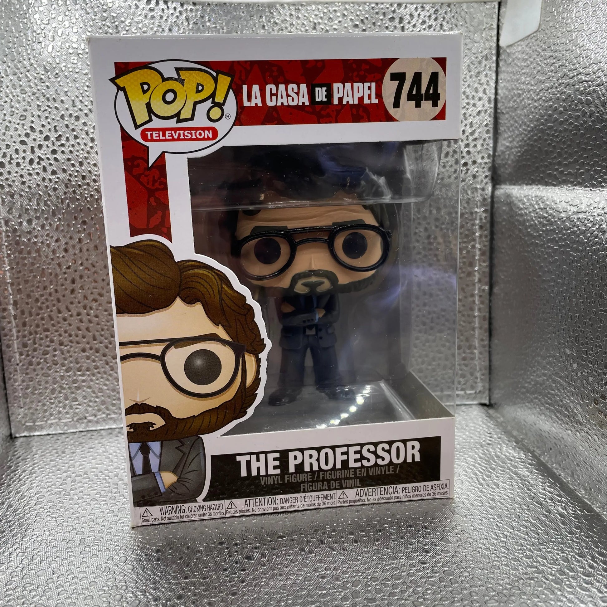 Funko Pop! La Casa de Papel #744 *The Professor* Sigma FRENLY BRICKS - Open 7 Days