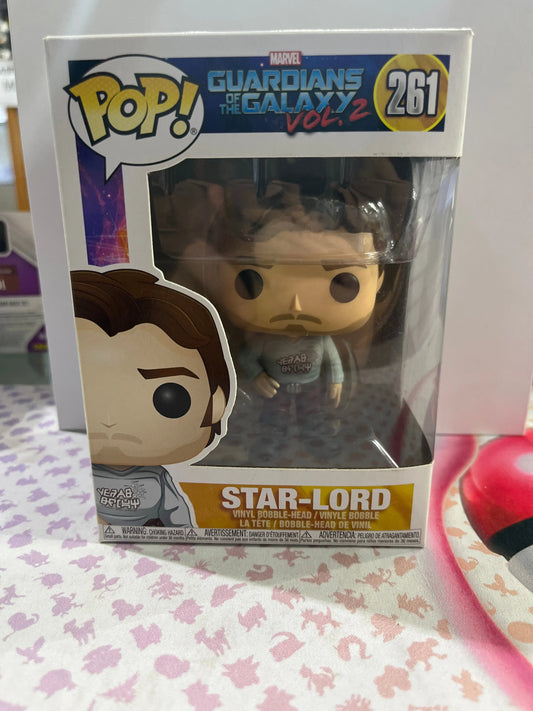 Funko Pop Vinyl Marvel Guardians of the Galaxy Star-Lord #261 FRENLY BRICKS - Open 7 Days