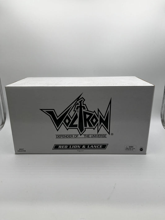 Adult Collector Mattel Voltron Defender of the Universe Red Lion & Lance FRENLY BRICKS - Open 7 Days
