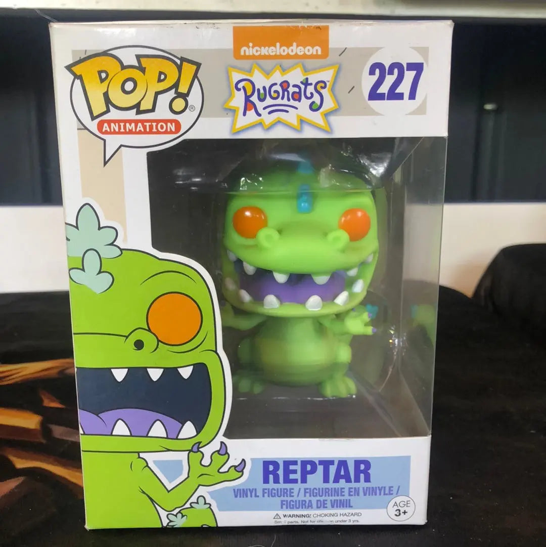 Animation Funko Pop - Reptar - The Rugrats - No. 227 - FRENLY BRICKS - Open 7 Days