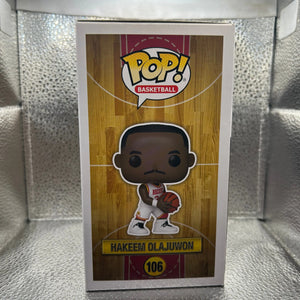 Funko Pop Vinyl Basketball #106 Hakeem Olajuwon FRENLY BRICKS - Open 7 Days