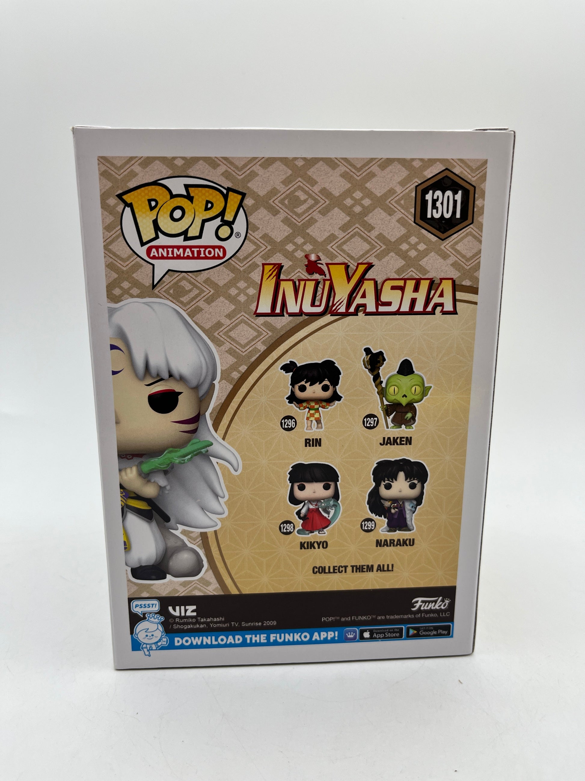 Funko POP! Animation InuYasha - Sesshomaru #1301 - Limited Edition Summer Convention FRENLY BRICKS - Open 7 Days