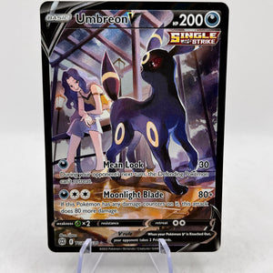 Pokémon TCG Umbreon V Sword & Shield Mfg: Brilliant Stars Tg22/Tg30 Holo Secret FRENLY BRICKS - Open 7 Days