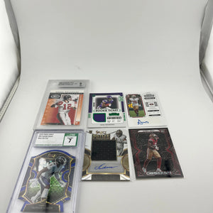 NFL Player Card Lot #6 Graded/Numbered/Autographed FRENLY BRICKS - Open 7 Days
