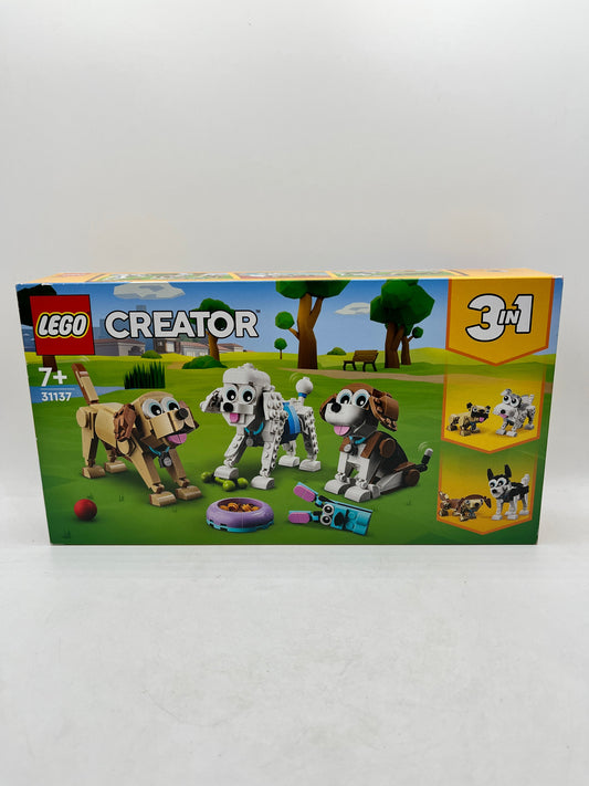 LEGO 31137 Adorable Dogs Creator 3-in-1 - Aged 7+ - Sealed FRENLY BRICKS - Open 7 Days