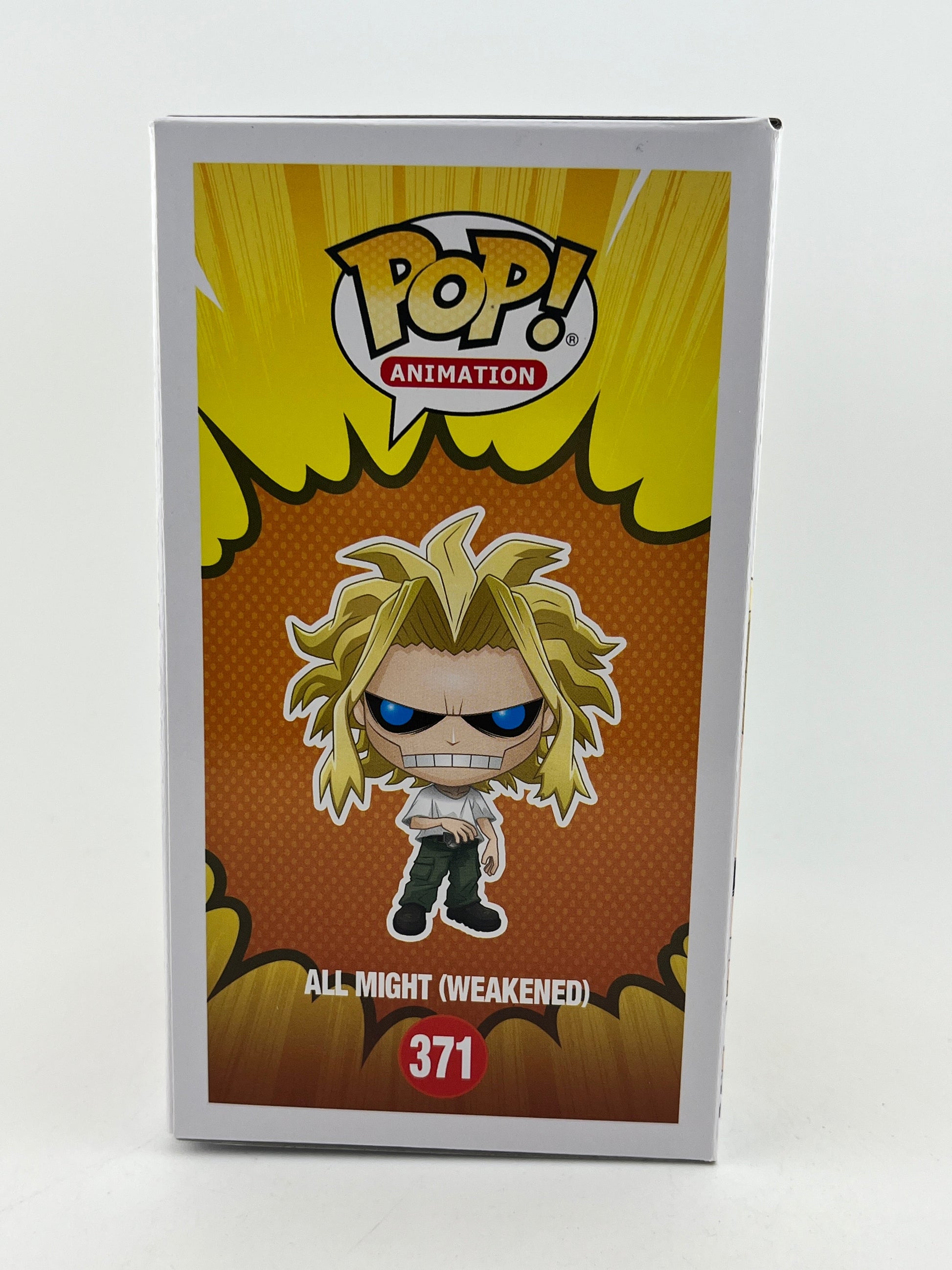 Funko POP! Animation My Hero Academia - All Might (Weakened) #371 - Vinyl Collectable FRENLY BRICKS - Open 7 Days