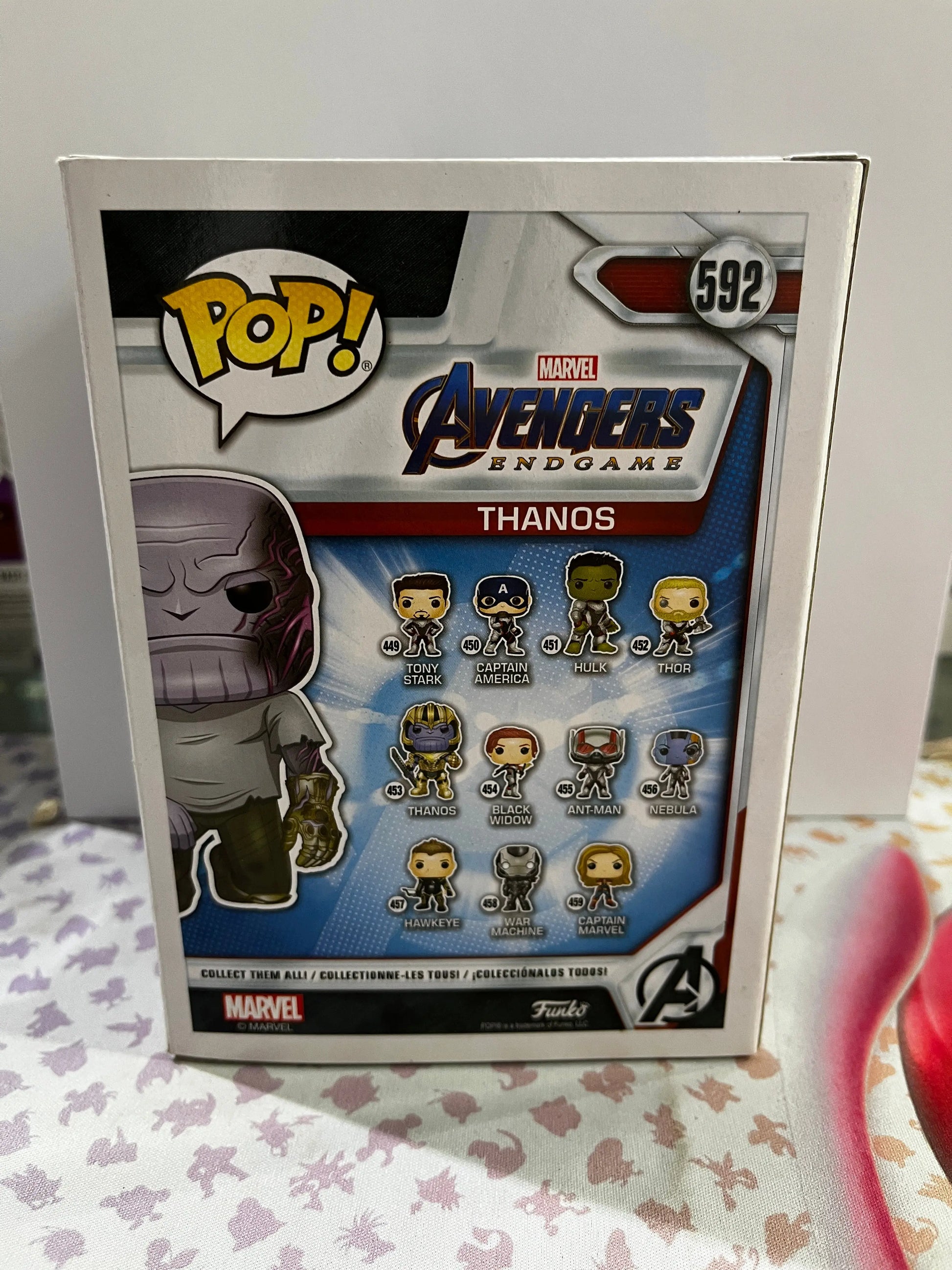Funko Pop Vinyl Marvel Avengers Endgame Thanos Limited Edition #592 FRENLY BRICKS - Open 7 Days