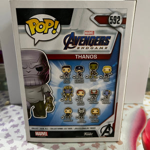 Funko Pop Vinyl Marvel Avengers Endgame Thanos Limited Edition #592 FRENLY BRICKS - Open 7 Days