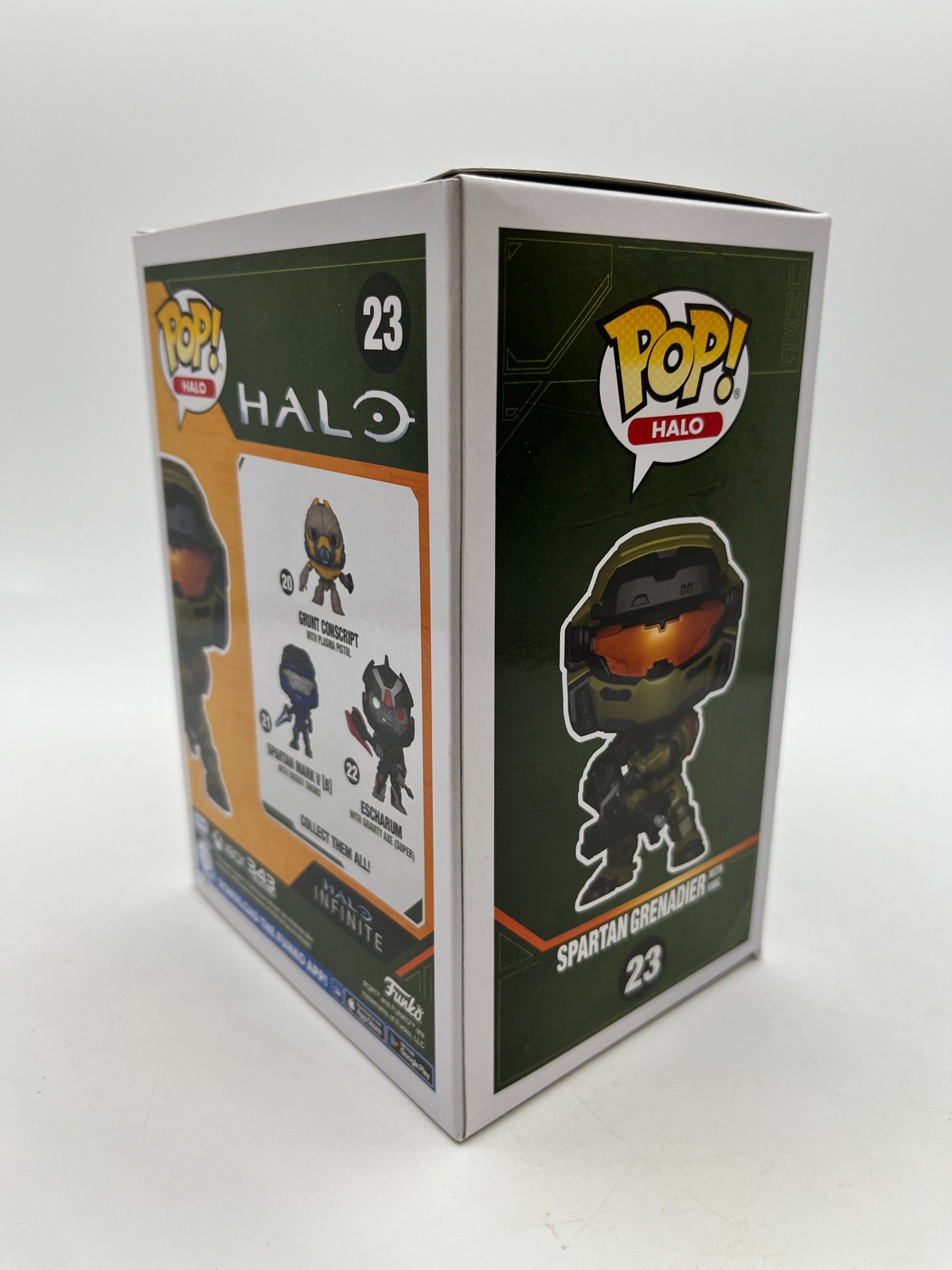 Funko POP! HALO Spartan Grenadier With HMG #23 - Special Edition FRENLY BRICKS - Open 7 Days