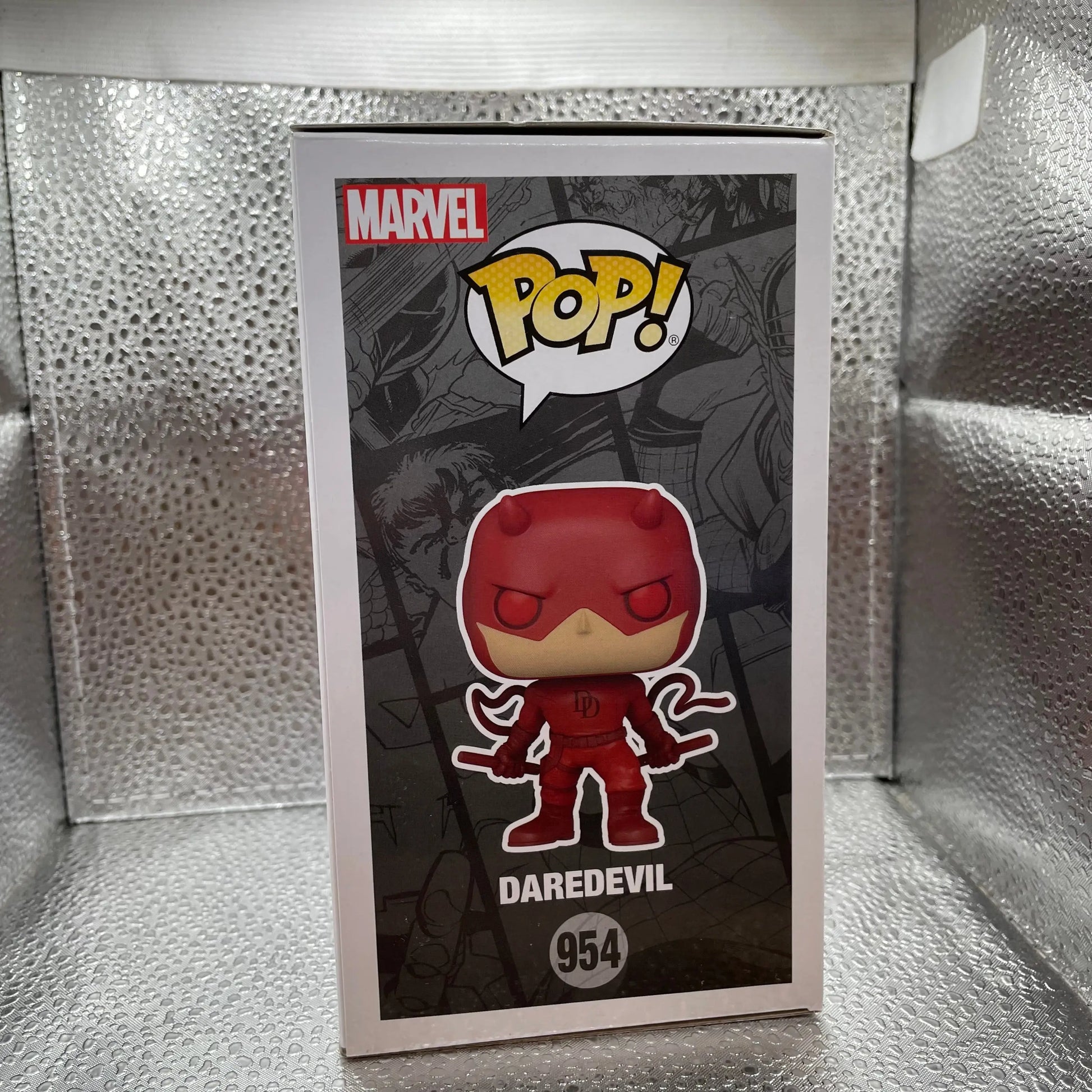 Funko POP Marvel Figure : Marvel #954 Daredevil FRENLY BRICKS - Open 7 Days