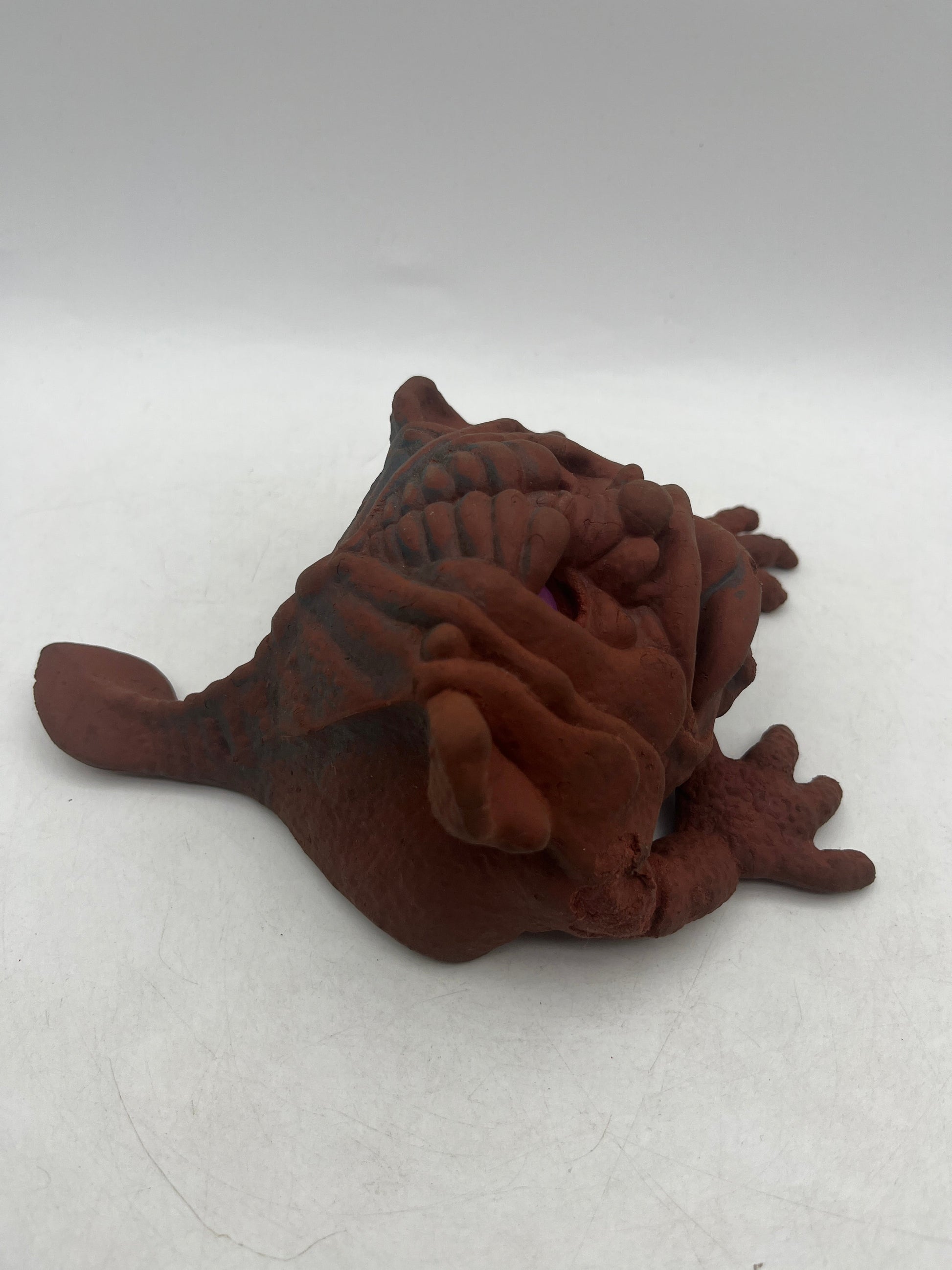 Vintage 1980's Boglins Shlump Hand Puppet Rubber Monster FRENLY BRICKS - Open 7 Days