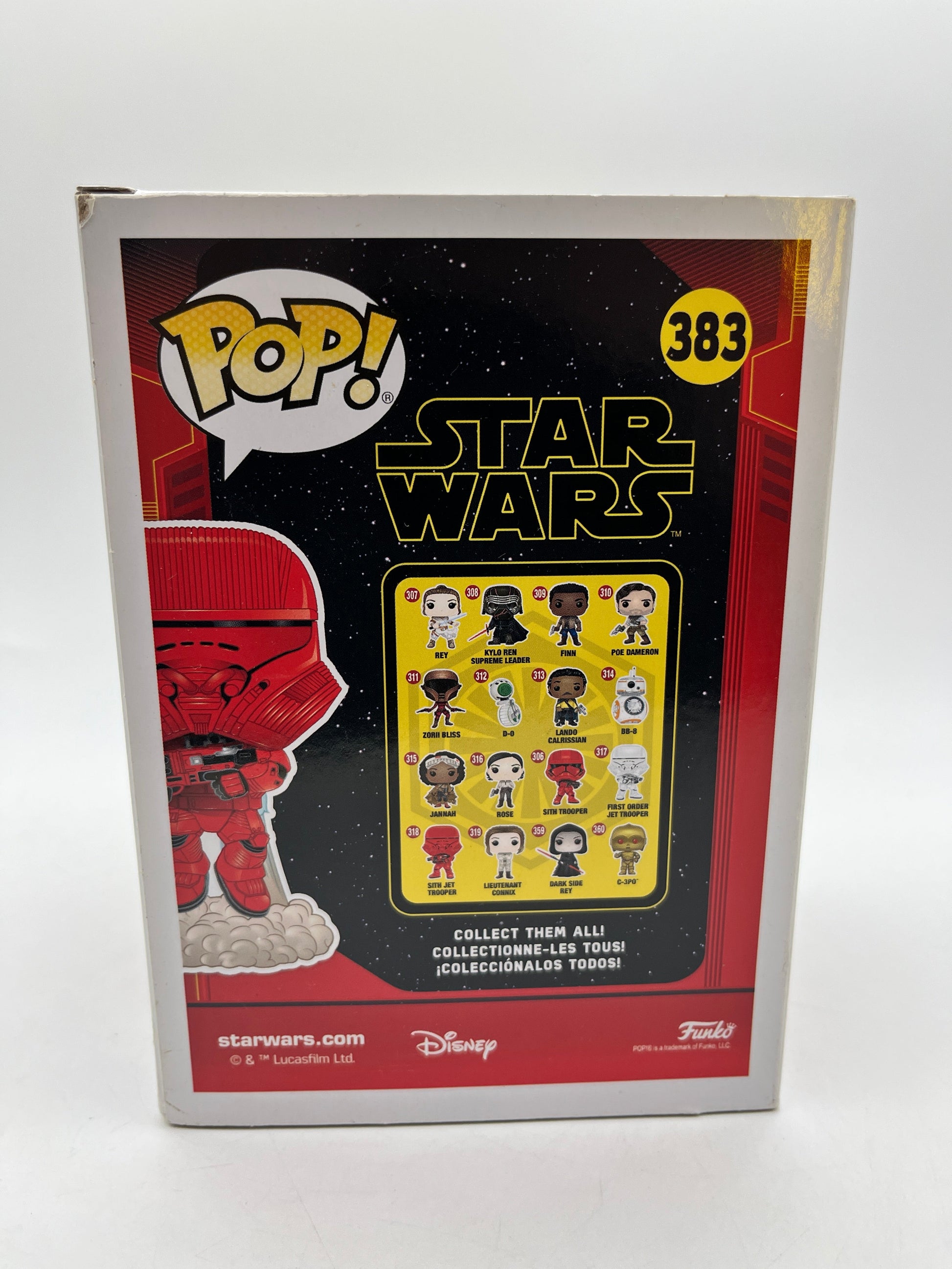 Funko POP! Star Wars - Sith Jet Trooper #383 - Limited Edition Exclusive FRENLY BRICKS - Open 7 Days