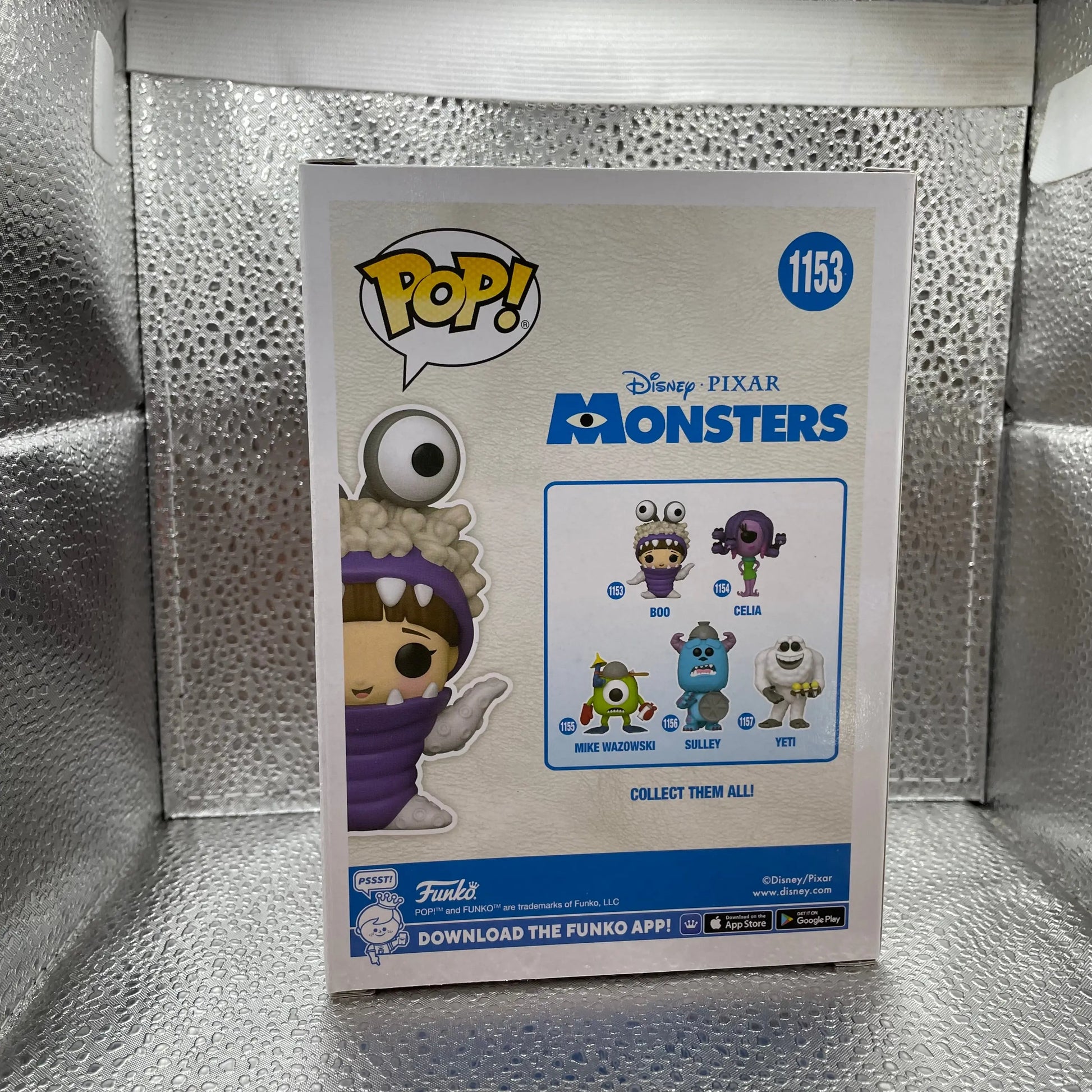 Disney Pixar Monsters Inc Boo With Hood Up 20th Anniversary Funko POP! Vinyl FRENLY BRICKS - Open 7 Days