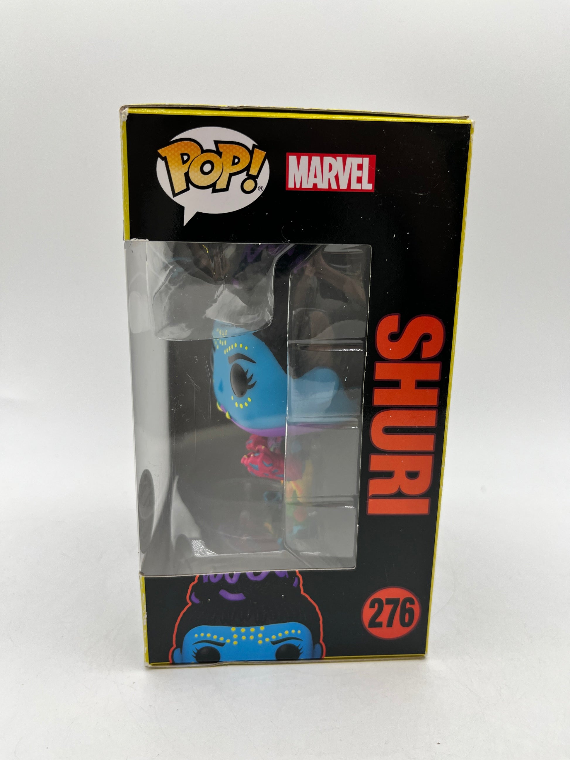 Funko POP! Marvel Black Panther - Shuri #276 - Black Light Special Edition FRENLY BRICKS - Open 7 Days
