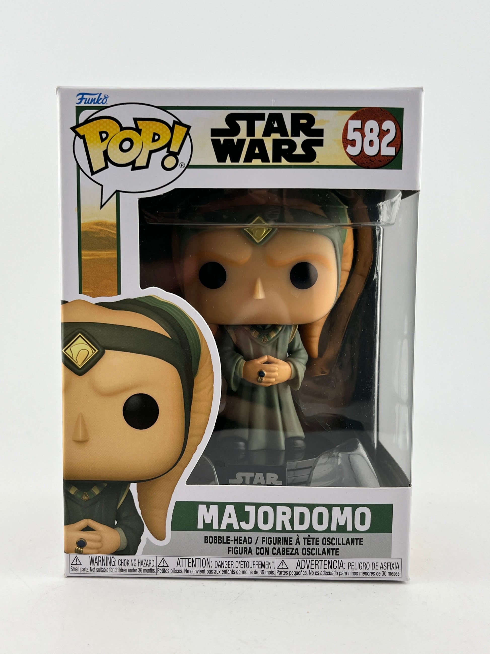 Funko POP! Star Wars - Majordomo #582 - Vinyl Collectable FRENLY BRICKS - Open 7 Days