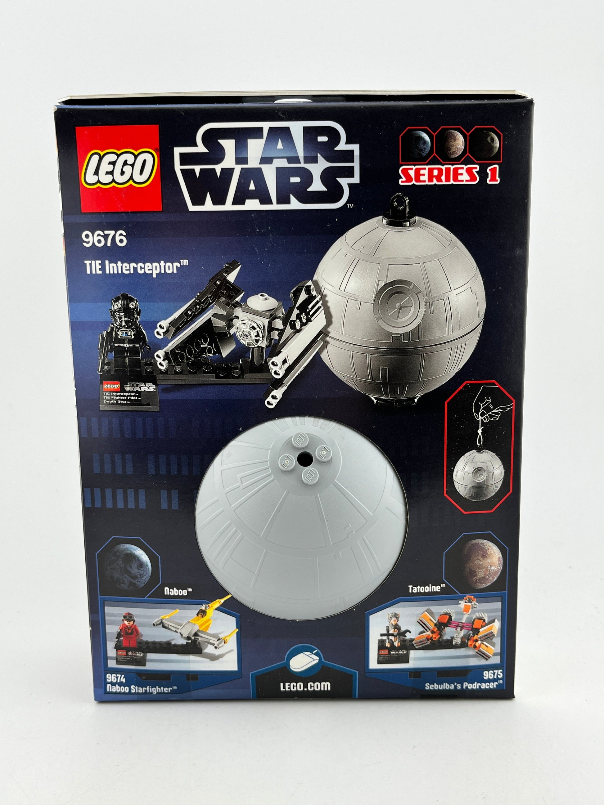 Lego Star Wars - TIE Interceptor & Death Star 9676 - Series 1 FRENLY BRICKS - Open 7 Days