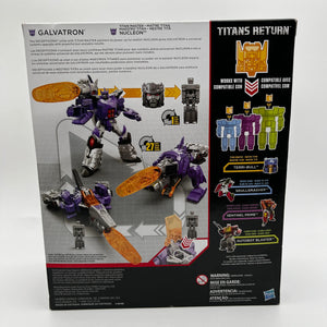 Transformers Titans Return Voyager Class Nucleon & Galvatron FRENLY BRICKS - Open 7 Days