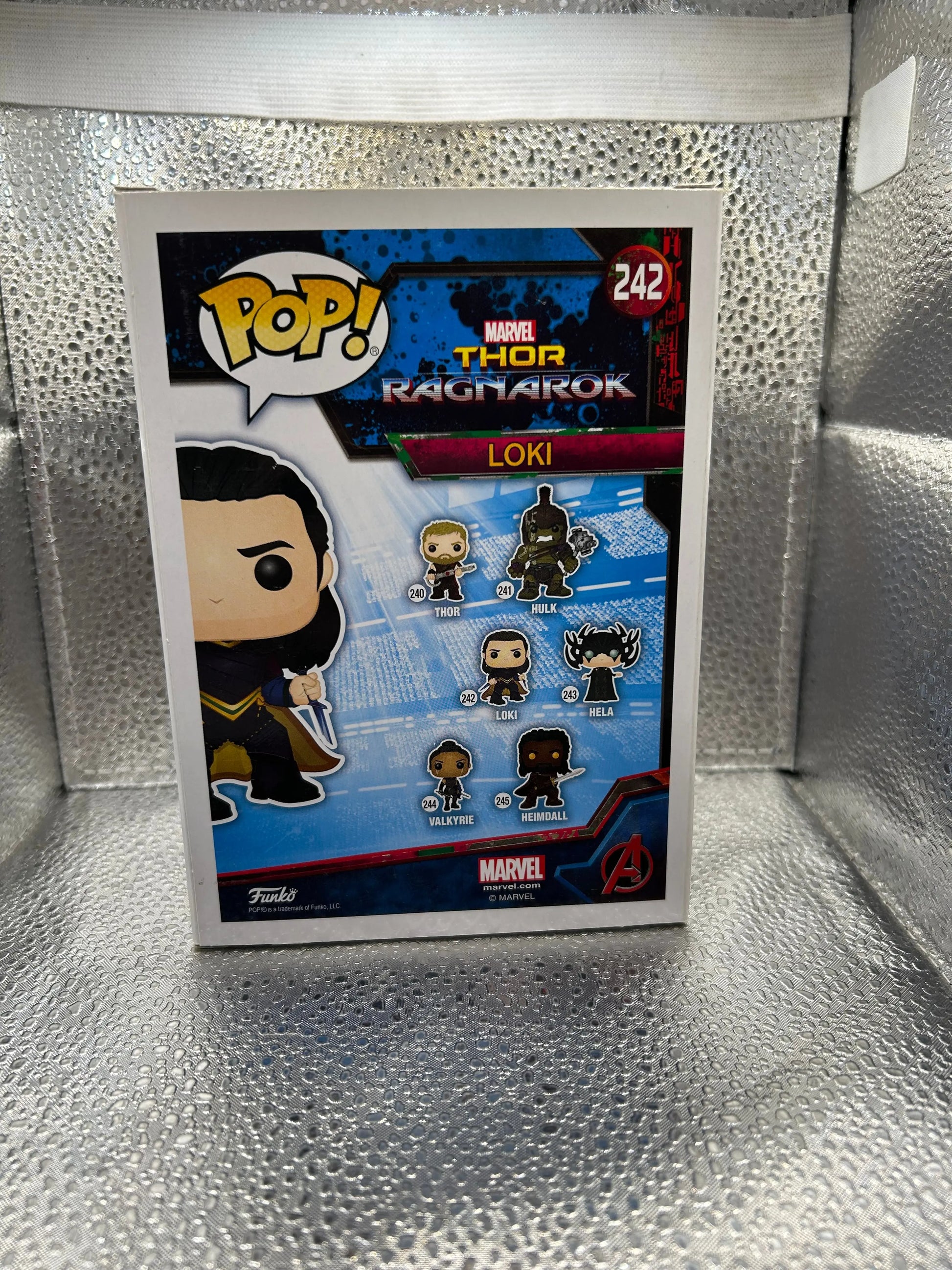 Funko Pop Vinyl Marvel #242 Loki FRENLY BRICKS - Open 7 Days