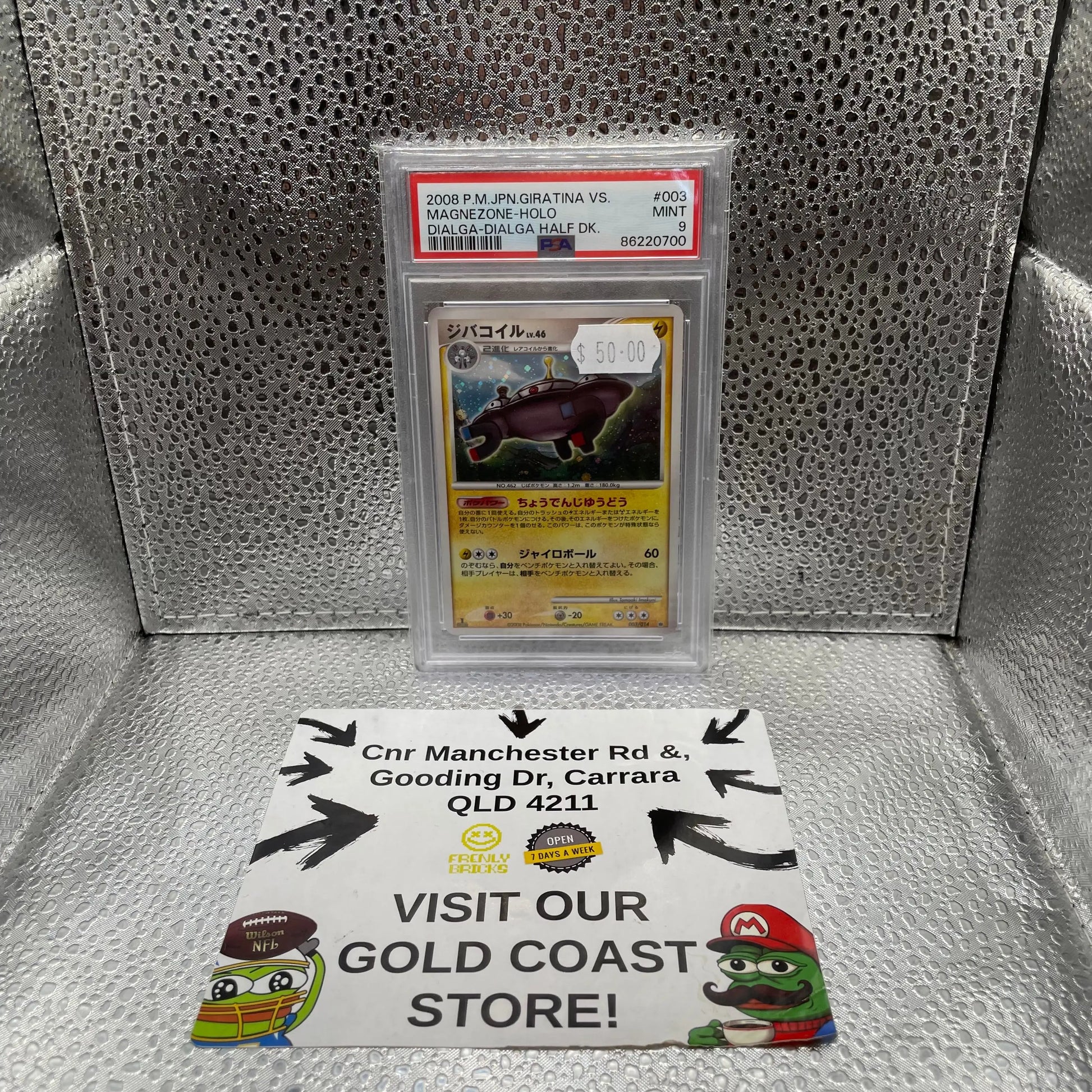 2008 Holo P.M JPN Giratina vs Magnezone Dialga Half Deck PSA 9 MINT FRENLY BRICKS - Open 7 Days