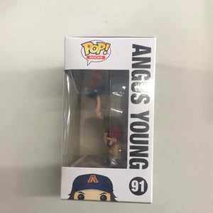 Funko POP #91 Angus Young (Red Jacket) ACDC Rare - Exclusive FRENLY BRICKS - Open 7 Days