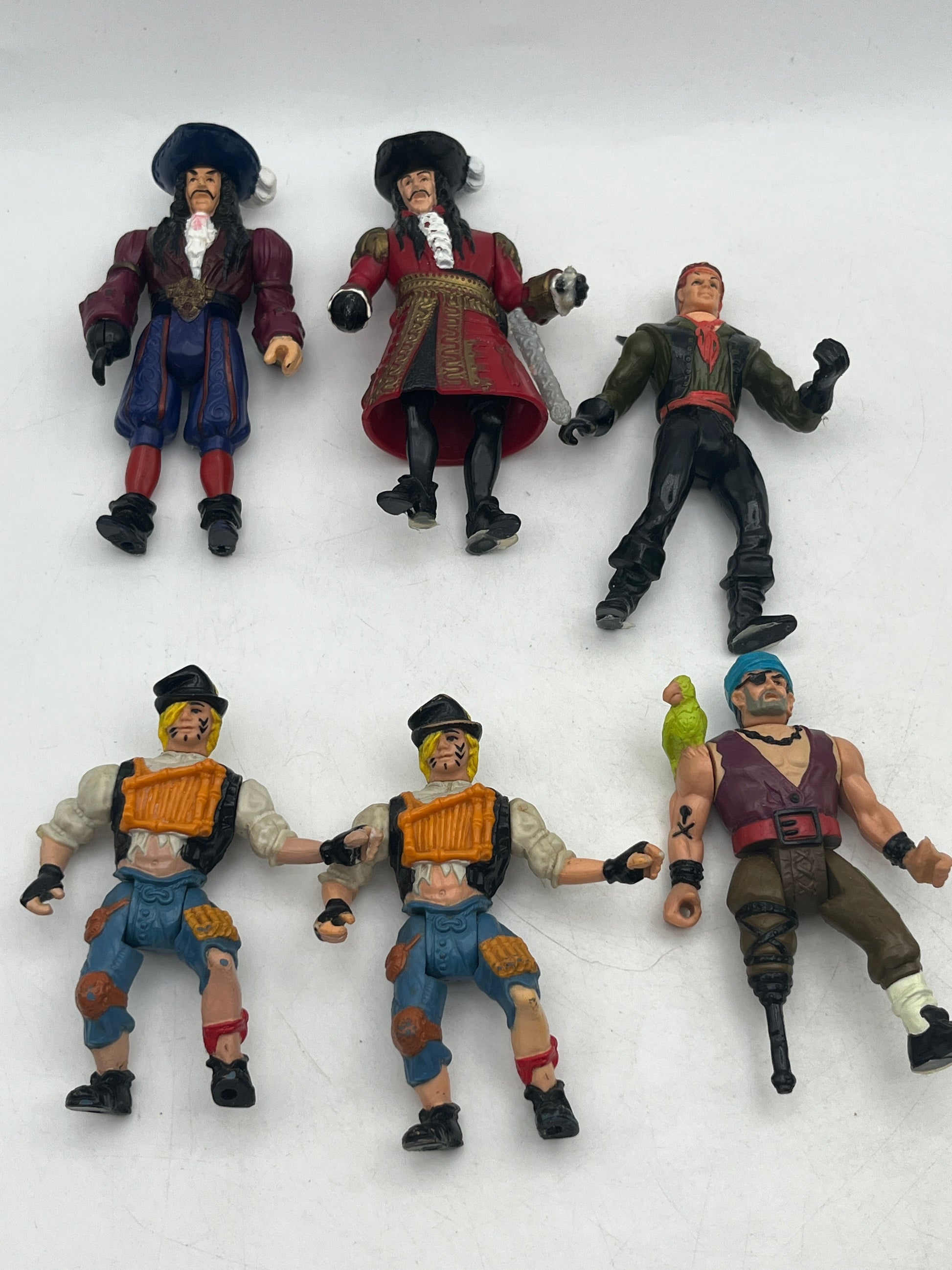 Hook 1991 Movie Action Figure Lot Of Six Figures - Peter Pan FRENLY BRICKS - Open 7 Days
