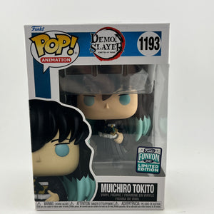 Funko POP! Animation Demon Slayer - Muichiro Tokito #1193 - Funkon 2022 LE FRENLY BRICKS - Open 7 Days